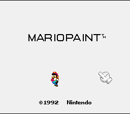 Mario Paint screenshot 3 for Super Nintendo